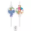 Junglă Balloons paie de hârtie, set de 4 bucăți FSC