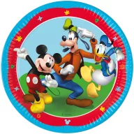   Disney Mickey  Rock the House farfurie din hârtie 8 buc 23 cm FSC