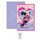 Disney Minnie  Junior invitație de petrecere 6 buc FSC