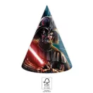 Star Wars Galaxy pălărie de petrecere, con 6 buc FSC