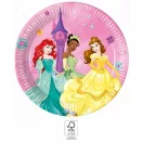 Prințesele Disney Live Your Story farfurie de hârtie 8 buc 20 cm FSC
