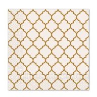 Colorat Brown Tiles Șervețel maro 20 buc 33x33 cm FSC