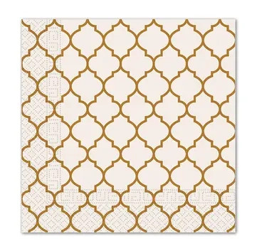 Brown Tiles șervețele 20 buc 33x33 cm FSC