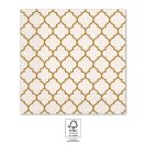 Colorat Brown Tiles Șervețel maro 20 buc 33x33 cm FSC