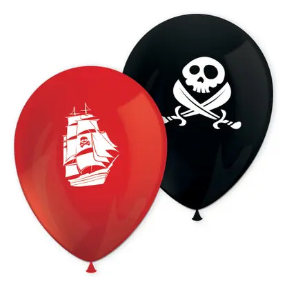 Pirat Island balon, balon 8 bucăți