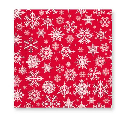 Crăciun Snowflakes șervețele 20 buc 33x33 cm