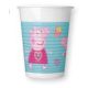 Purcelușa Peppa Messy Play plastic pahar 8 buc 200 ml