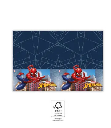 Omul Păianjen Crime Fighter față de masă din hârtie 120x180 cm FSC