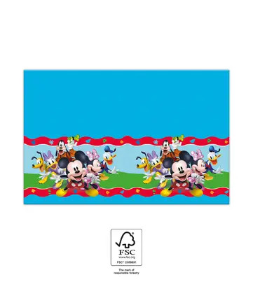Disney Mickey Rock the House față de masă din hârtie 120x180 cm FSC