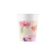 Watercolor Flower s, Floare hârtie pahar 8 buc 200 ml