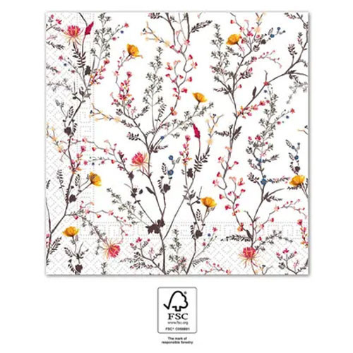 Colorat Modern Branches șervețele 20 buc 33x33 cm FSC