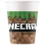 Minecraft Green pahar de hârtie 8 buc 200 ml FSC