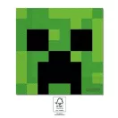 Minecraft Green șervețele pachet de 20 bucăți 33x33 cm FSC