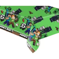 Minecraft Green față de masă din plastic 120x180 cm