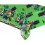 Minecraft Green față de masă din plastic 120x180 cm