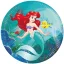 Prințesele Disney Ariel Curious farfurie de hârtie 8 buc 23 cm FSC