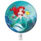 Prințesele Disney, Ariel Curious farfurie de hârtie 8 buc 23 cm FSC