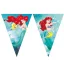 Prințesele Disney Ariel Curious ghirlandă din steaguri FSC 2,3 m