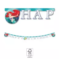   Prințesele Disney Ariel Curious Inscripție Happy Birthday FSC 2 m