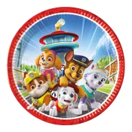   Patrula Cățelușilor Rescue Heroes farfurie de hârtie 8 buc 23 cm FSC