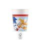 Sonic Ariciul Sega Pahare de hârtie 8 buc. 200 ml FSC