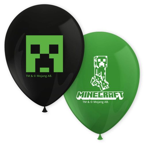 Minecraft Green balon, balon 8 bucăți