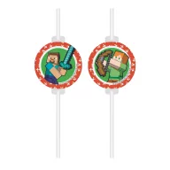 Minecraft Green paie de hârtie, set de 4 bucăți FSC