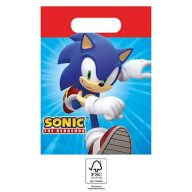 Sonic Ariciul Sega pungă de cadou de hârtie 4 buc.