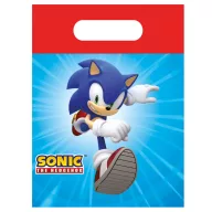 Sonic Ariciul Sega pungă de cadou de hârtie 4 buc.