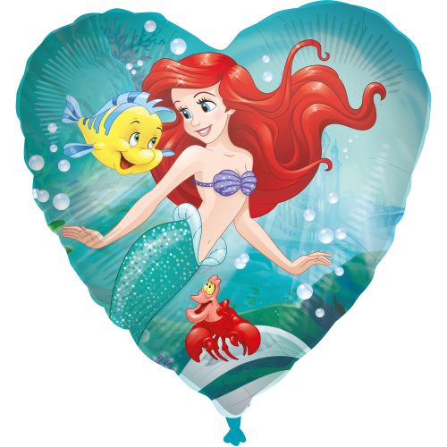 Prințesele Disney, Ariel Curious balon folie 46 cm