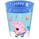 Purcelușa Peppa Messy Play Micro Plastic premium pahar 250 ml