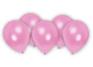 Roz Metallic Pastel Pink balon, balon 8 buc.