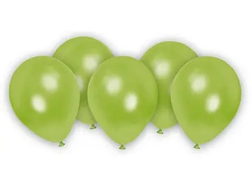 Verde Metallic Pastel Green balon, balon 8 buc.