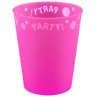   Party Fuchsia Fluorescent Pahar din Plastic Premium Fuchsia Micro 250 ml