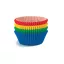 Colorat Party hârtie pentru mini brioșe 40 buc