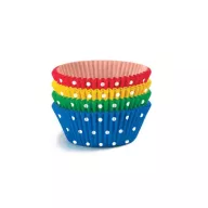 Colorat Dots hârtie mini brioșe 40 buc