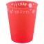 Party Red Pahar premium micro roșu din plastic 250 ml