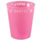 Pink, Pink Micro plastic premium pahar 250 ml