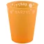 Party Orange Pahar de plastic micro premium portocaliu 250 ml