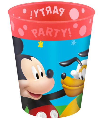 Disney Mickey Rock the House micro premium plastic pahar 250 ml