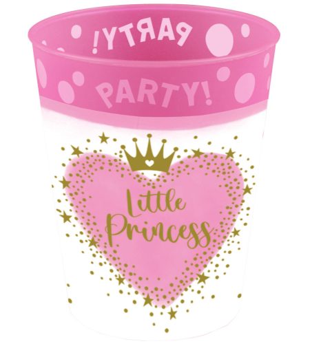 Little Princess, Prințesă micro premium plastic pahar 250 ml