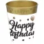 La mulți ani Milestone Pahar plastic premium micro Happy Birthday 250 ml