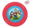 Disney Mickey Rock the House Micro plastic premium farfurie plată Set de 4 farfurii de 21 cm