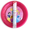 Prințesele Disney Live Your Story Micro Micro plastic premium farfurie plată Set de 4 farfurii de 21 cm