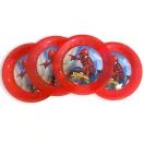 Omul Păianjen Crime Fighter set de 4 farfurii plate din plastic micro premium 21 cm