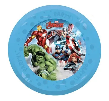 Avengers Infinity Stones micro farfurie plată premium din plastic set de 4 bucăți 21 cm
