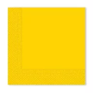 Colorat Unicolour Șervețel galben 20 buc 33x33 cm FSC