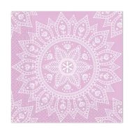 Colorat Purple White Șervețel Mandala 20 buc, 33x33 cm FSC
