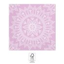 Colorat Purple White Șervețel Mandala 20 buc, 33x33 cm FSC