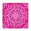 Colorat Fuchsia White Șervețel Mandala 20 buc, 33x33 cm FSC
